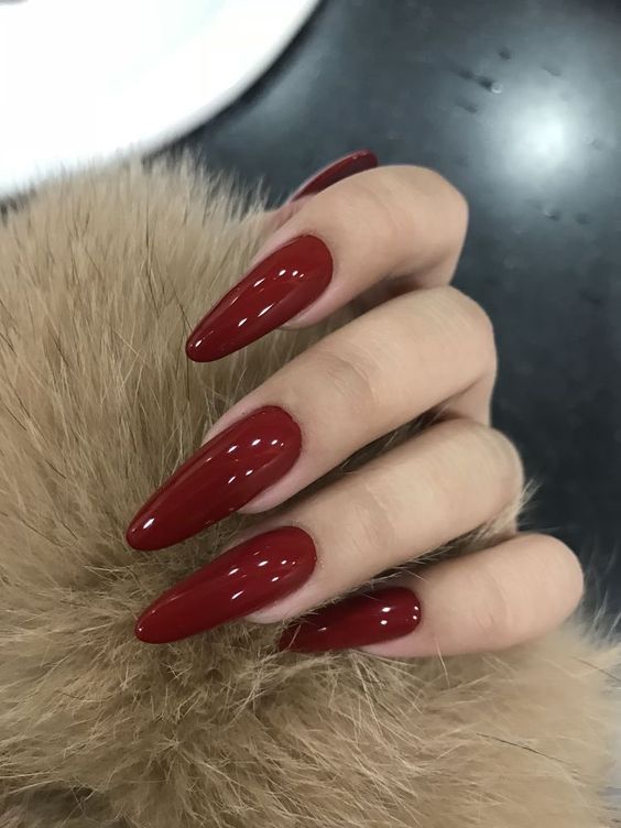 [Update] Top 25+ Bold Red Acrylic nails designs for 2022