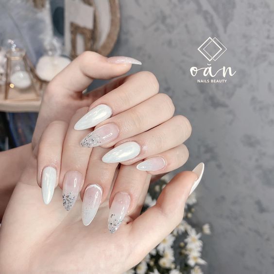 Discover the top 15+ Cutest White SNS Nails Designs